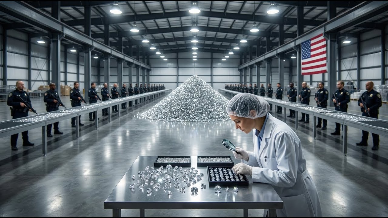 How Millions of Diamonds Worth Billions of Dollars Are Made In America | From Mining To Factory