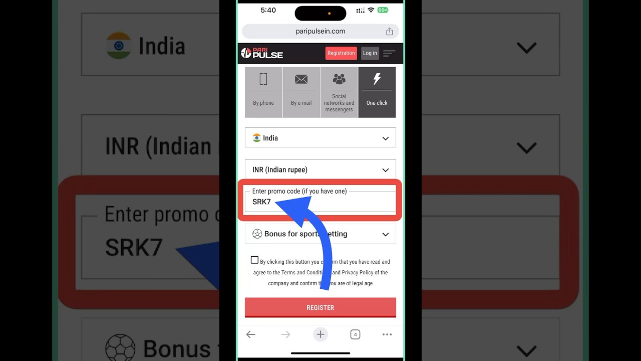 Paripulse promo code for all countries || paripulse bonus code