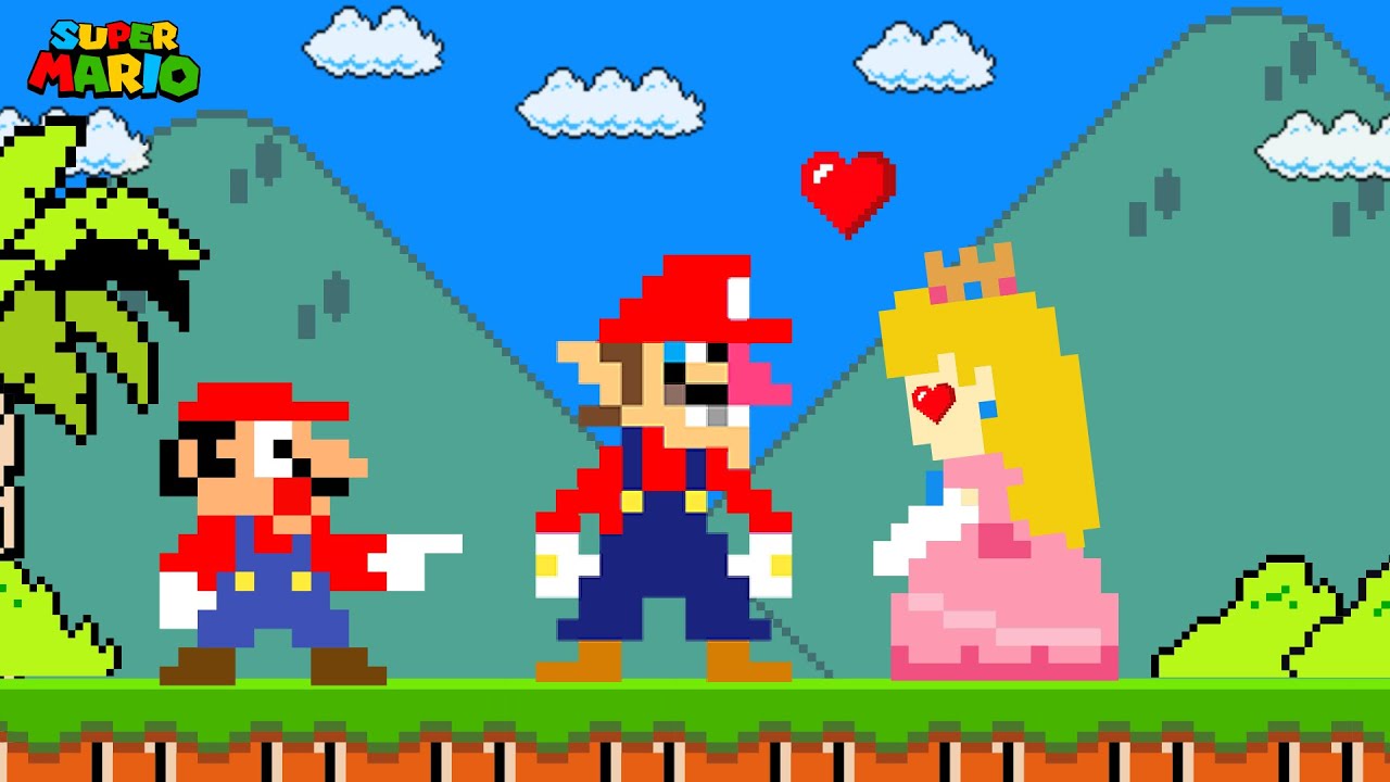 Когда Марио пародируют в Super Mario Bros.