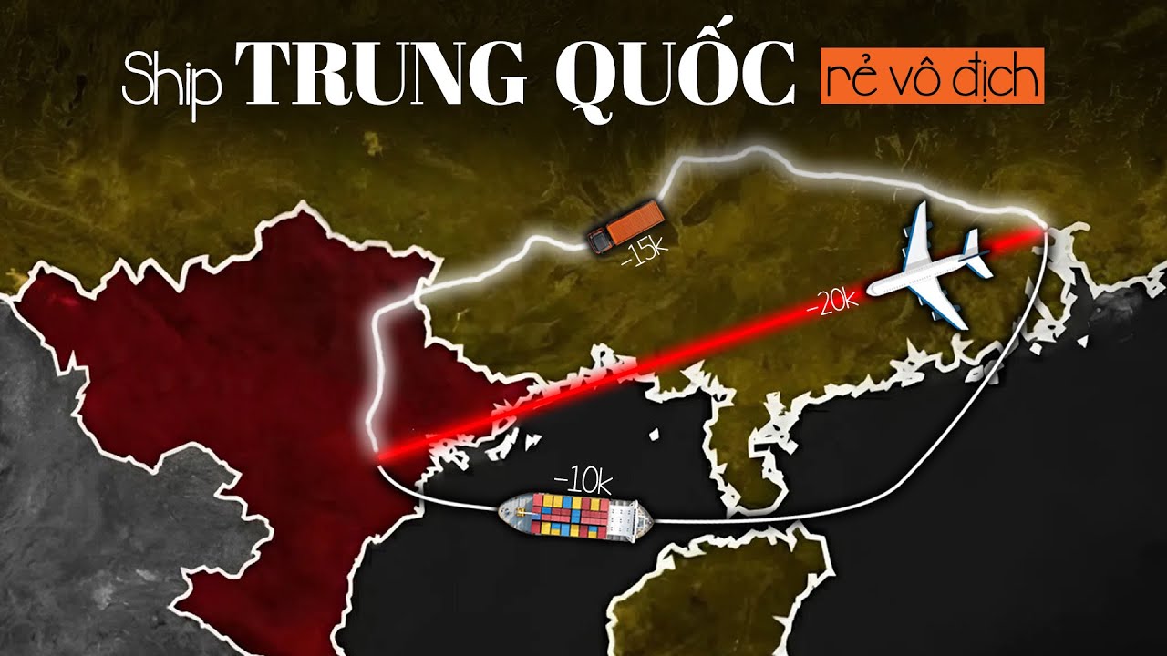 Tại sao ship từ Trung Quốc còn RẺ hơn ship nội thành Hà Nội? (vô lý)