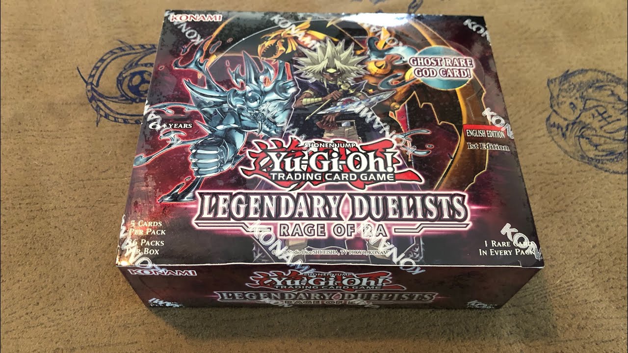 There&rsquo;s a New Ghost Rare?!? Yu-Gi-Oh! Rage of Ra Booster Box Opening!