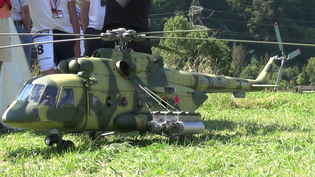 Mil Mi-8MT Huge Scale RC Turbine Model Helicopter