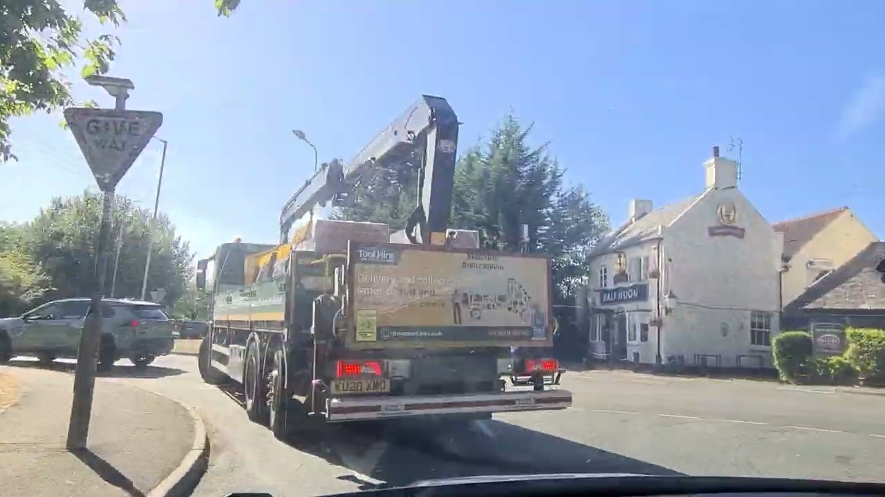 Timelapse: Dereham in Norfolk to Birchanger Green Services near Stansted 19/08/2022