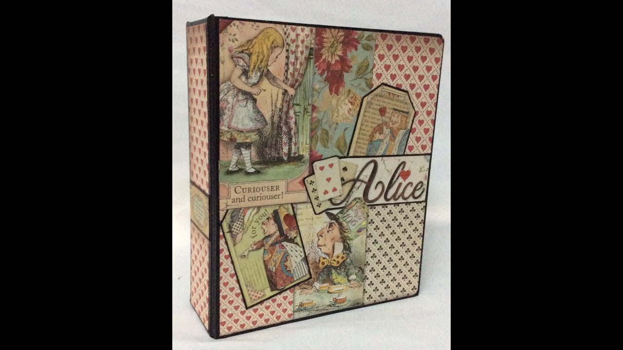 Alice Wide Folio Album - Stamperia