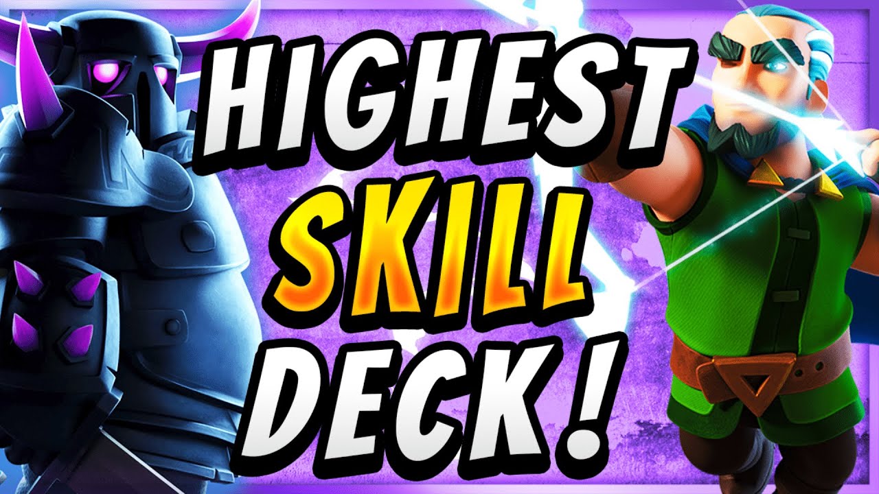 HIGHEST SKILL DECK in CLASH ROYALE! PEKKA MAGIC ARCHER DOMINATES! — Clash Royale