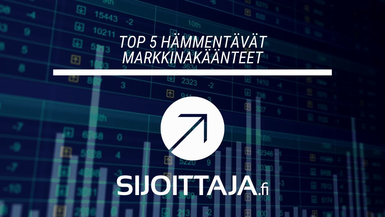 Top 5 h&auml;mment&auml;v&auml;t markkinak&auml;&auml;nteet | #Markkinakatsaus 9