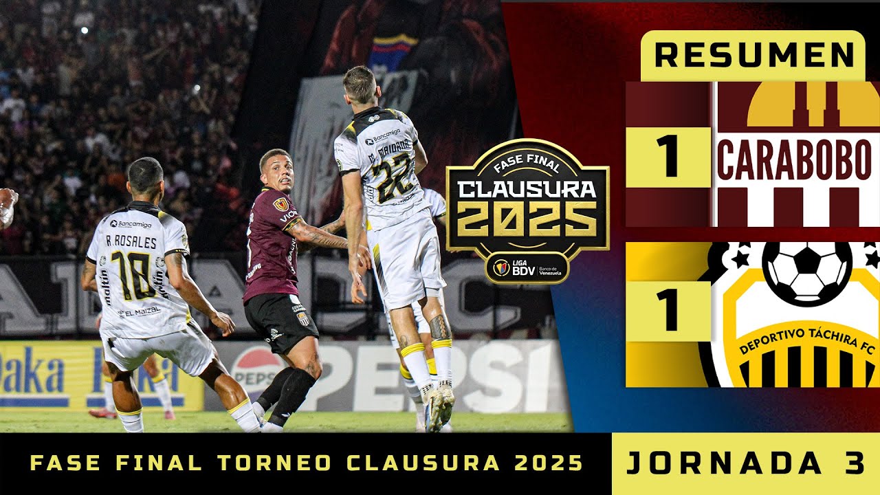 Carabobo rescat&oacute; un empate | RESUMEN | LigaBancoDeVenezuela | Carabobo - T&aacute;chira