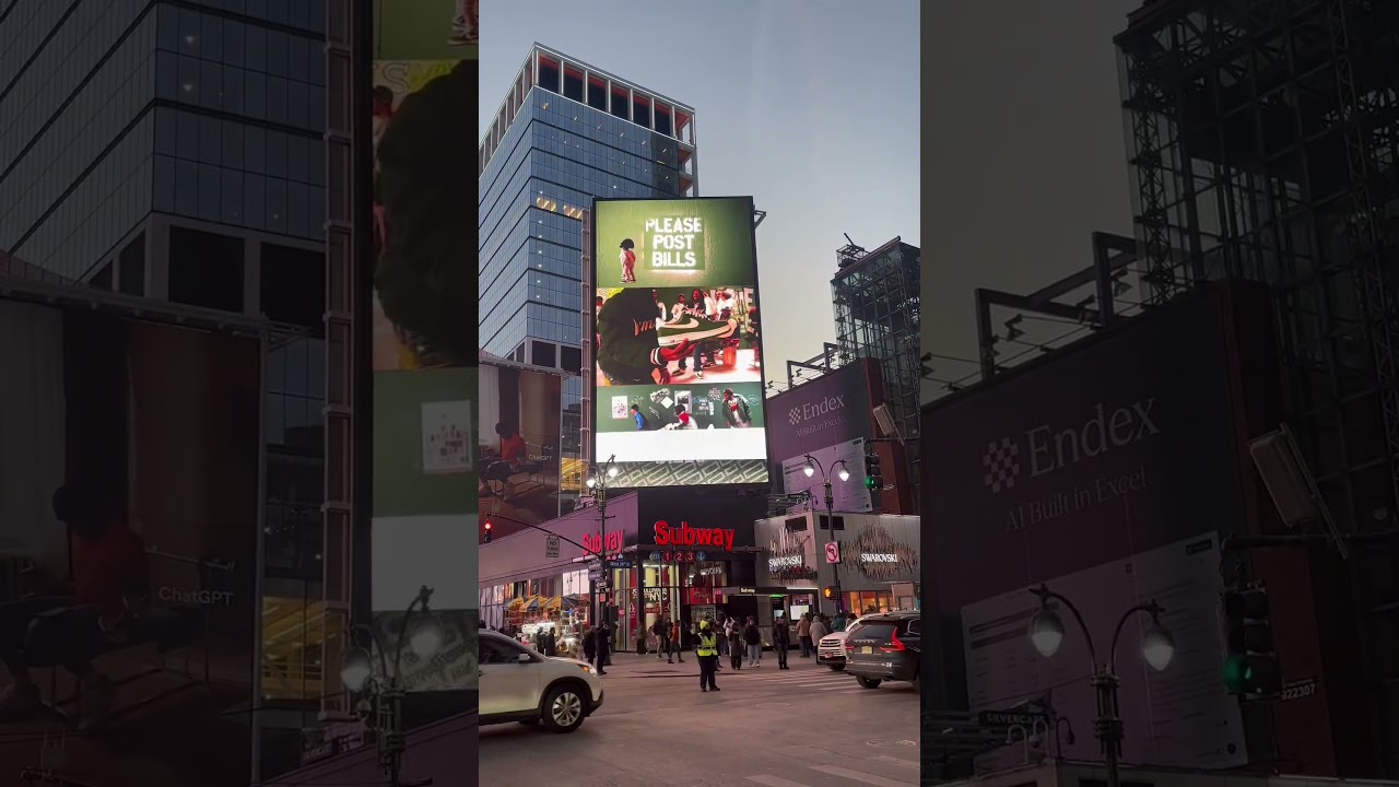 FERGIE BABY X NIKE / LAAMS CAMPAIGN + FIRST BILLBOARD APPEARANCE