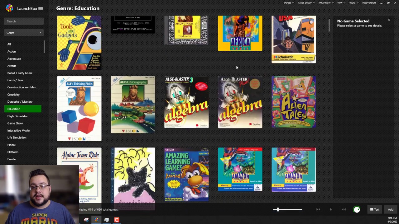 Massive free pack of 667 Retro Educational Games