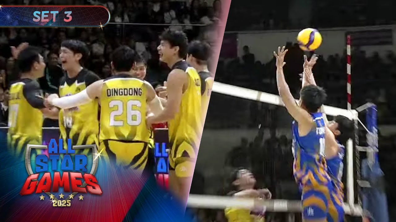 Men's Volleyball: Team Aces vs. Team Smashers | Set 3 | Star Magic All-Star Games 2025