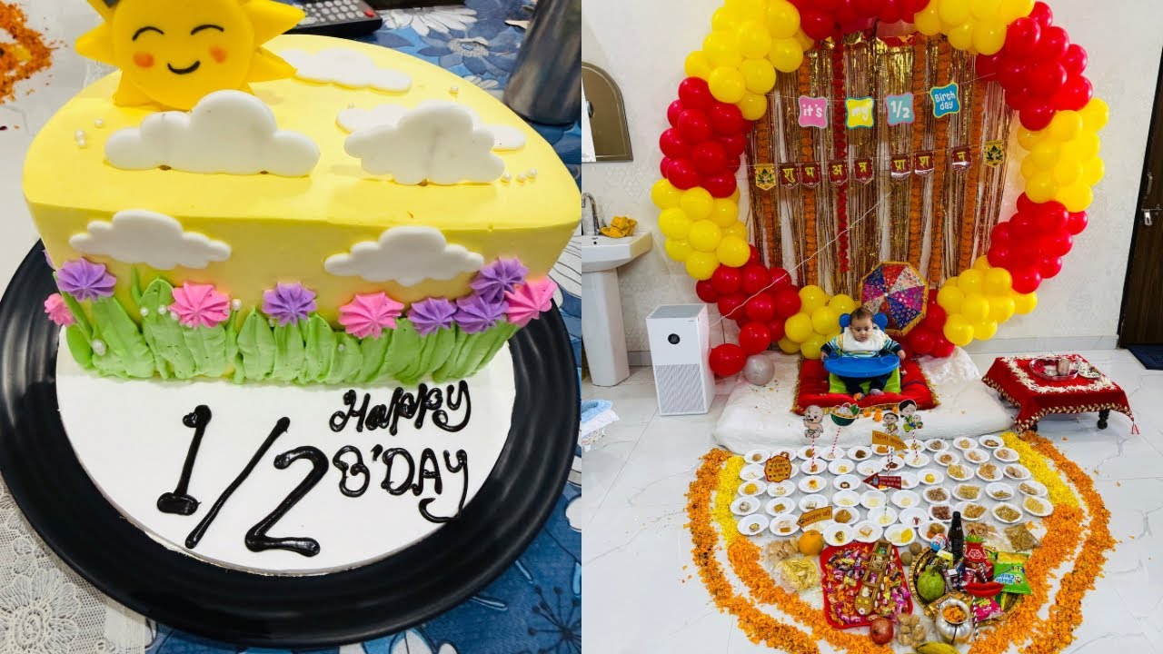 Annaprasan Vlog / 1/2 Birthday Celebration
