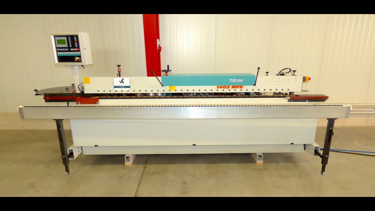 Kantenanleimmaschine Holz Her TRIM 1402 MFE SPS / Kauz Maschinenhandel GmbH