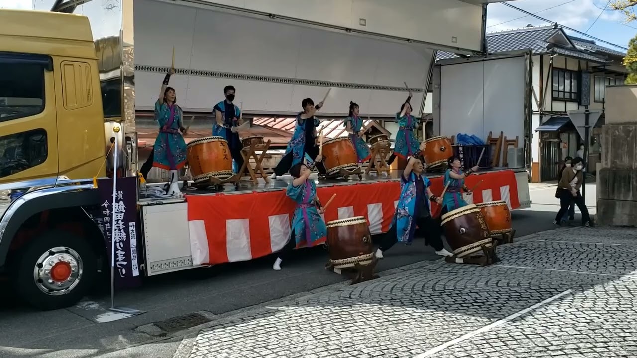 22年お練り和太鼓彩
