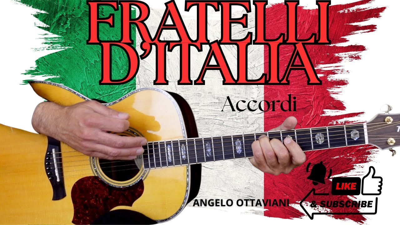 Fratelli d'Italia - Inno Nazionale Italiano - Chitarra
