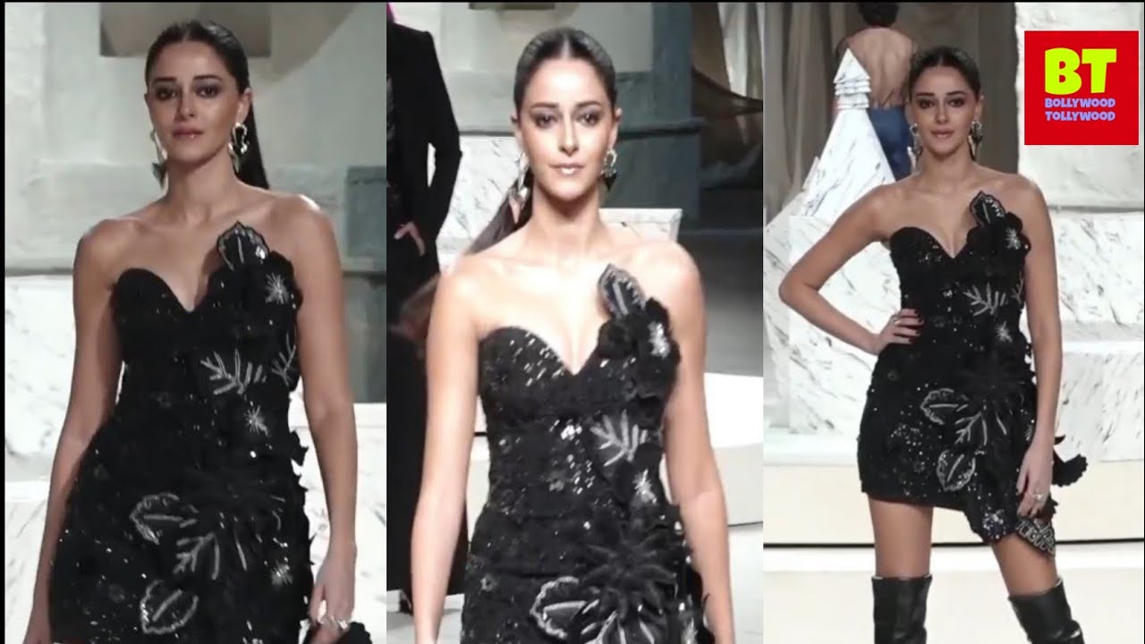Ananya Panday Ramp Walk At Lakme Fashion Week 2024 | Bollywood & Tollywood