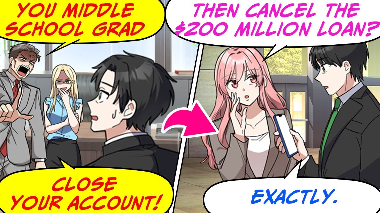 [Manga Dub] My banker dad told Me to close My account, so I withdrew $6B...!? [RomCom]