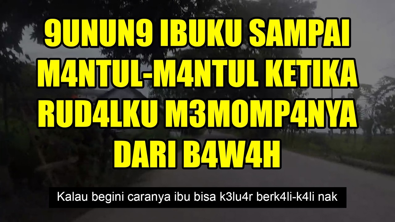 Kisah Nyata || Roji Selalu Siap Membantu Ibu Kandungnya