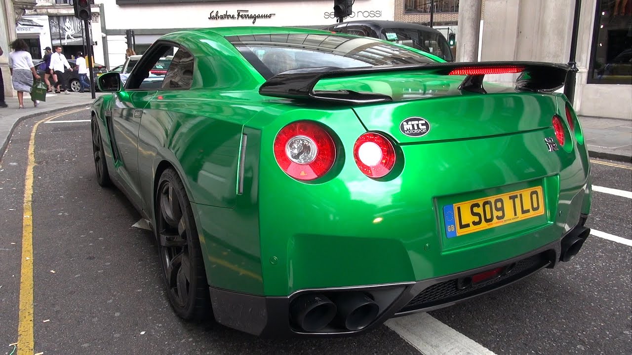LOUD Nissan R35 GT-R w/ Milltek Exhaust System in London!