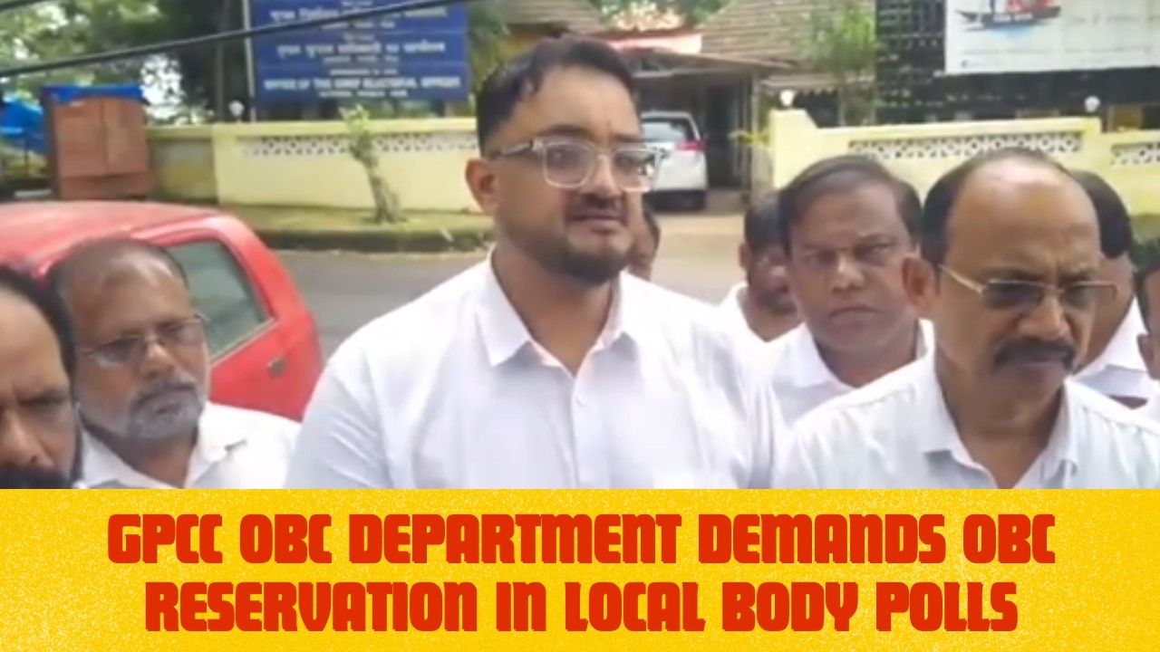 GPCC OBC Department Demands OBC Reservation in Local Body Polls