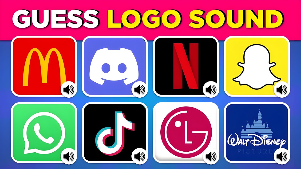 Guess The Logo Sound 🤔👀🔊 Tiktok, McDonald's, Pepsi, Netflix | Logo Quiz