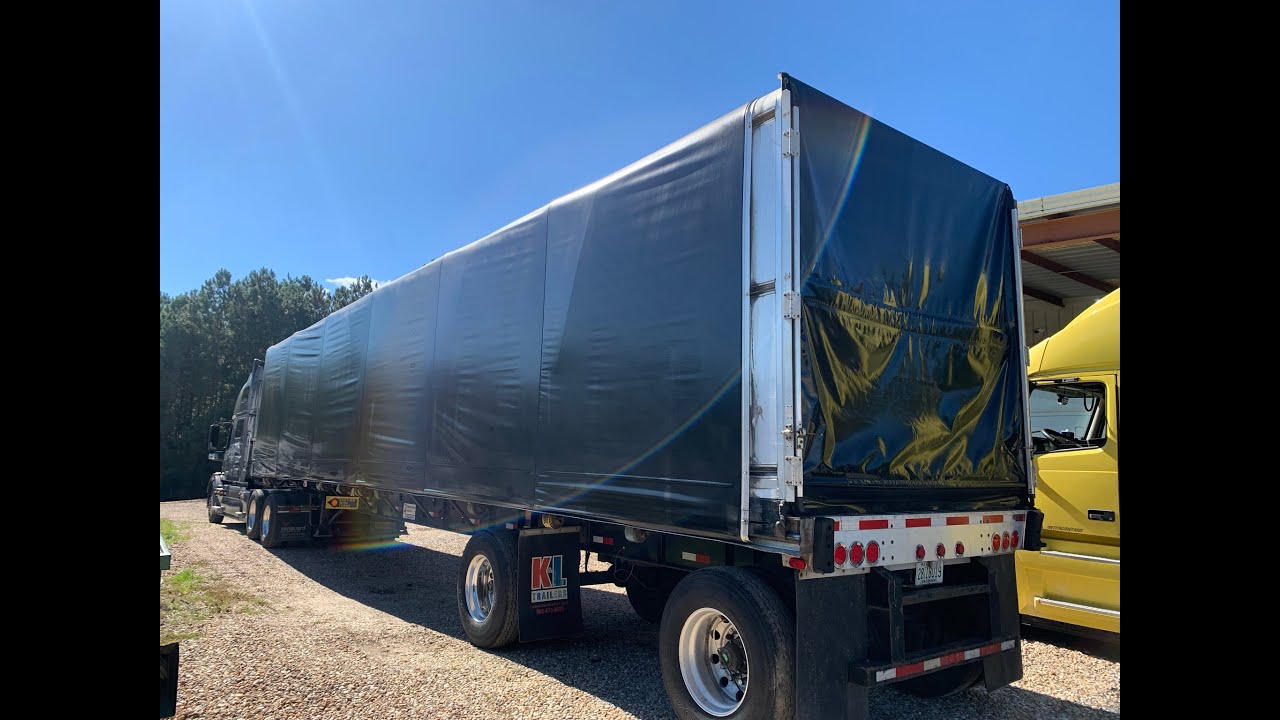 Flatbed Conestoga trailer for sell.