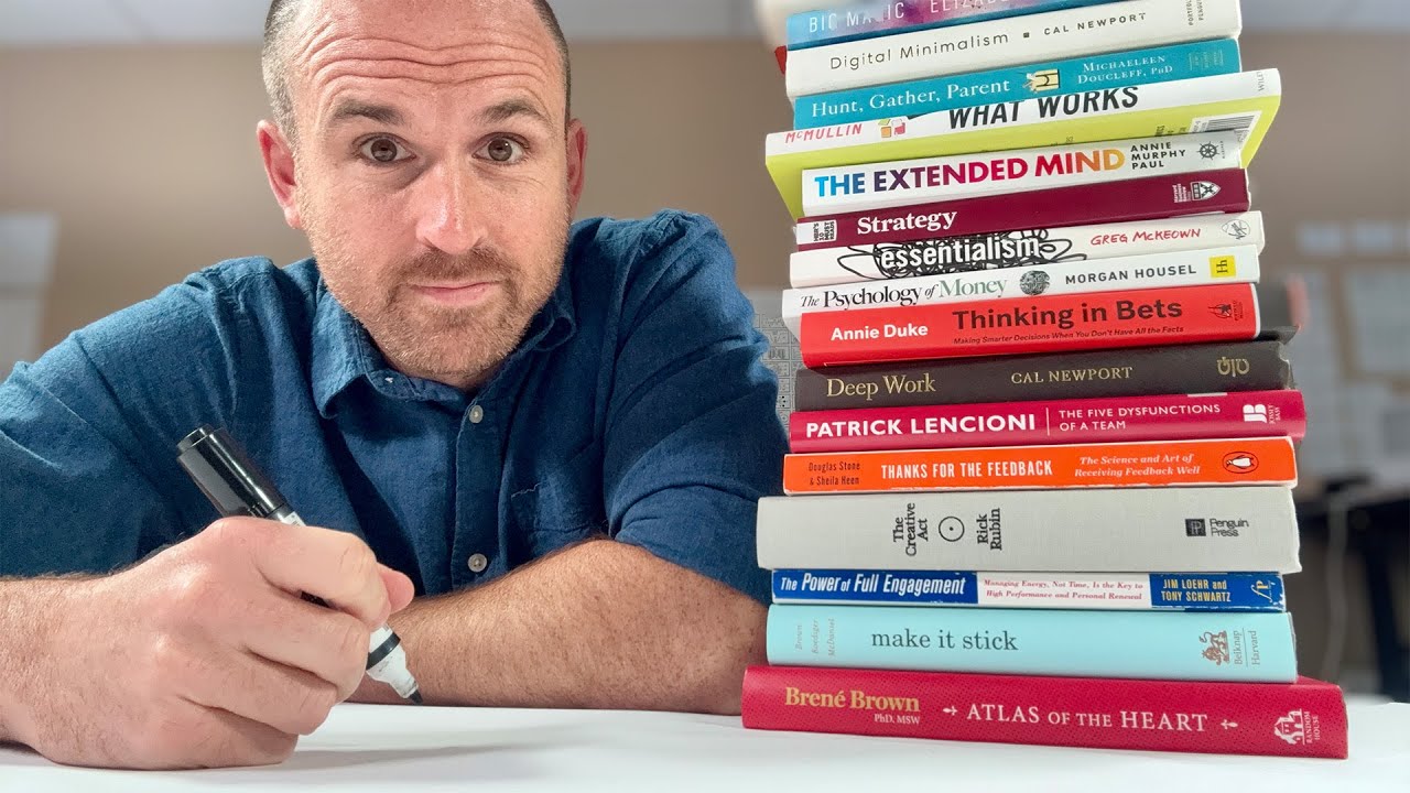 4.5 Hours of Visual Book Summaries (18 Books Explained Through Sketches)