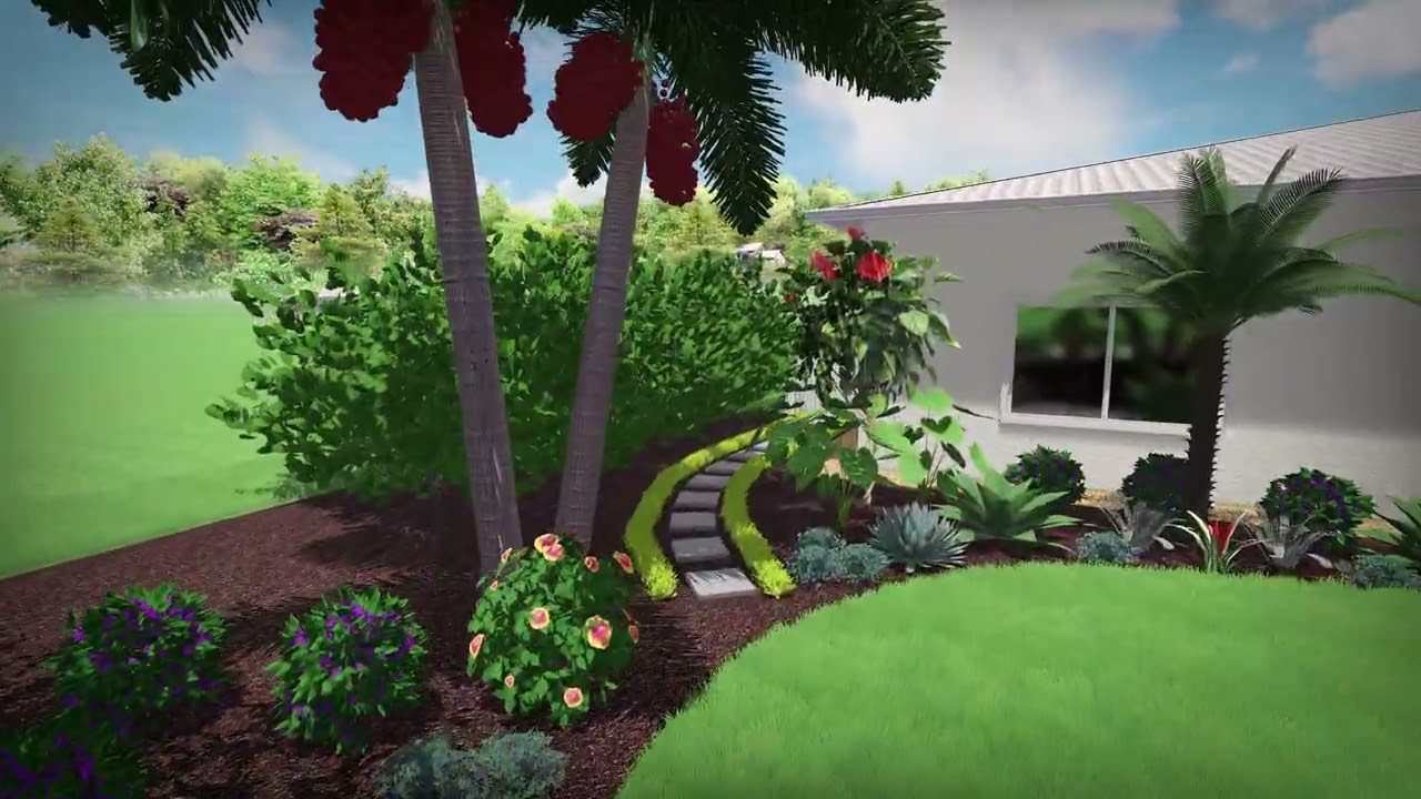 Bird Key, Sarasota Landscape Design By: Left Coast Horticulture LLC
