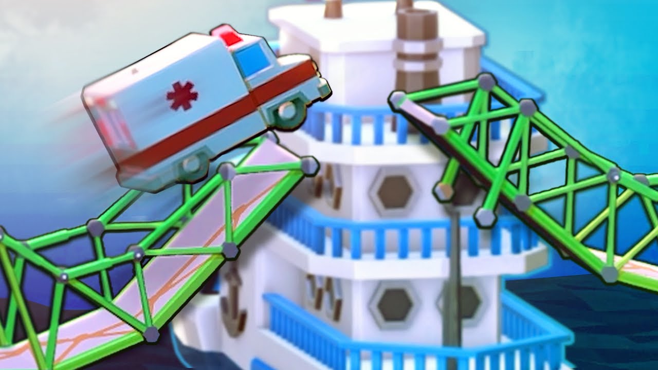 Back building bridges better than before... Poly Bridge can't handle me anymore