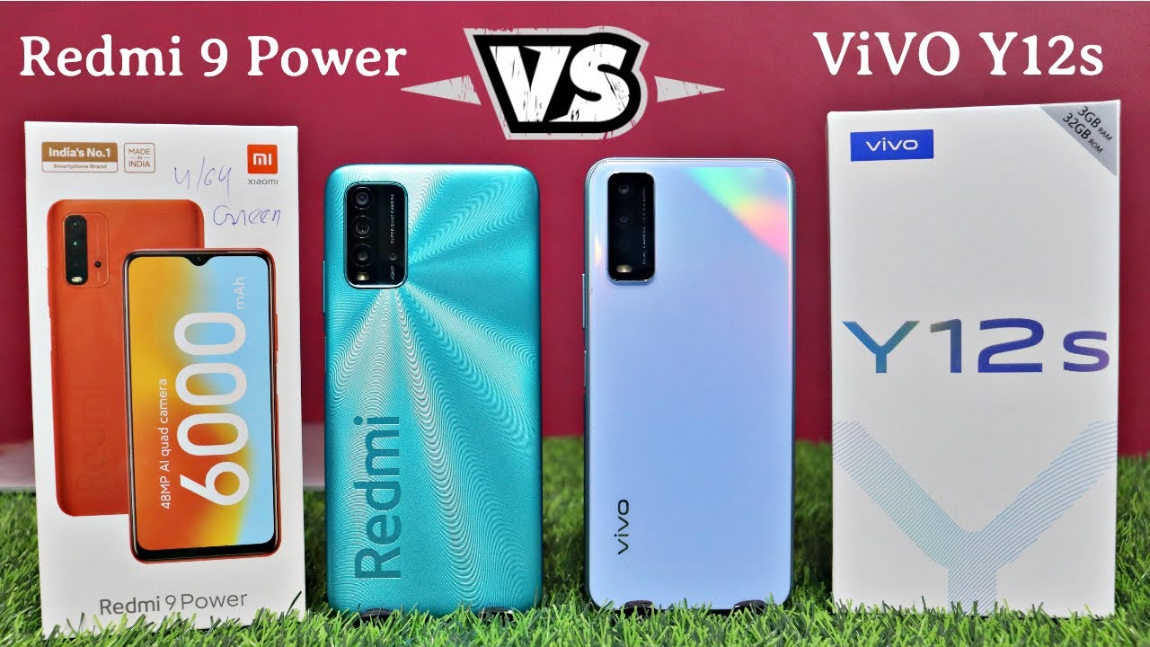 ViVO Y12s vs Redmi 9 Power🔥  Massive Battery 🔋 Exclusive Budget Range Phone 😲