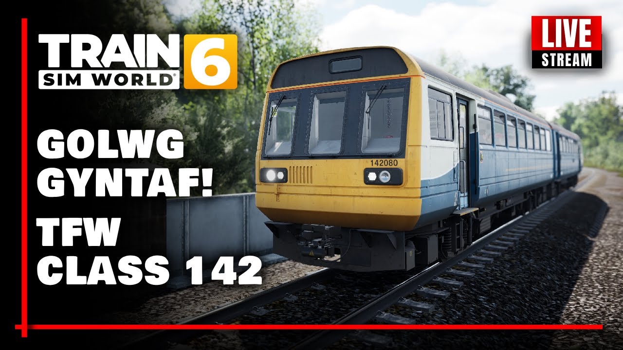GOLWG GYNTAF! Train Sim World 6 – TfW Class 142 Pacer First Look in Cardiff 2019! 🚆