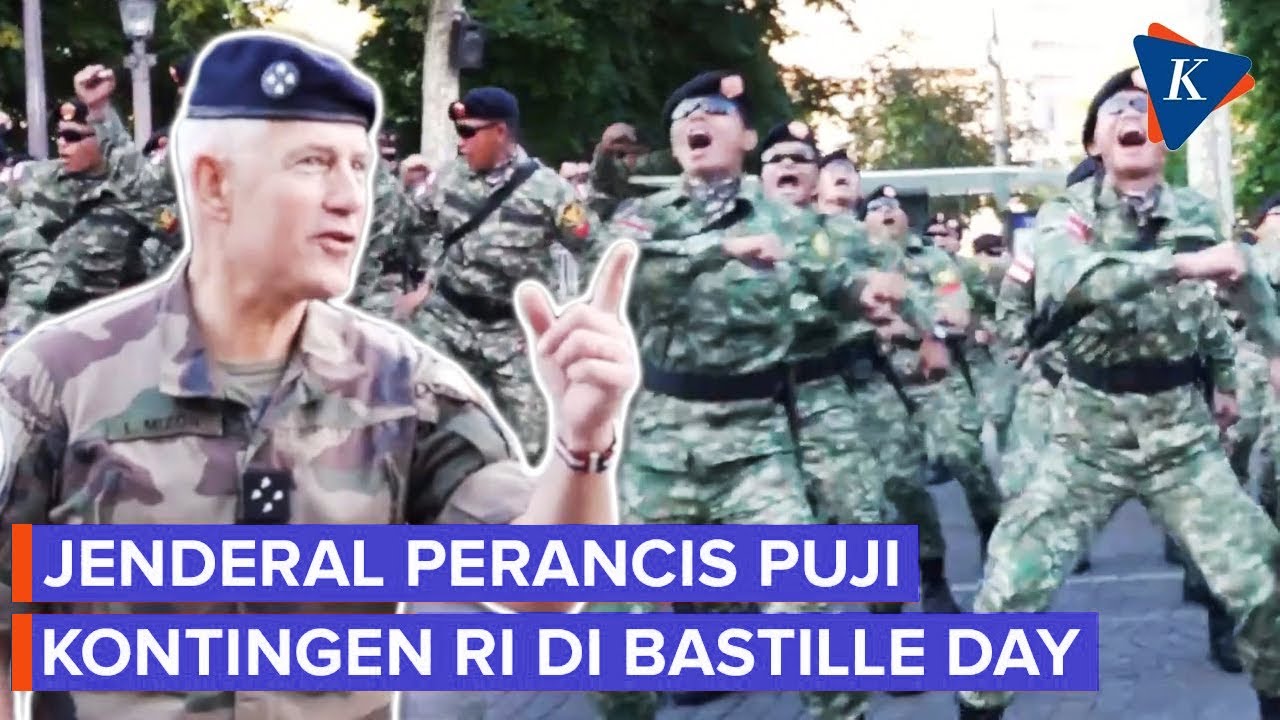 Jenderal Perancis Bangga! Kontingen RI Pukau Lewat Parade Militer dan Diplomasi Budaya