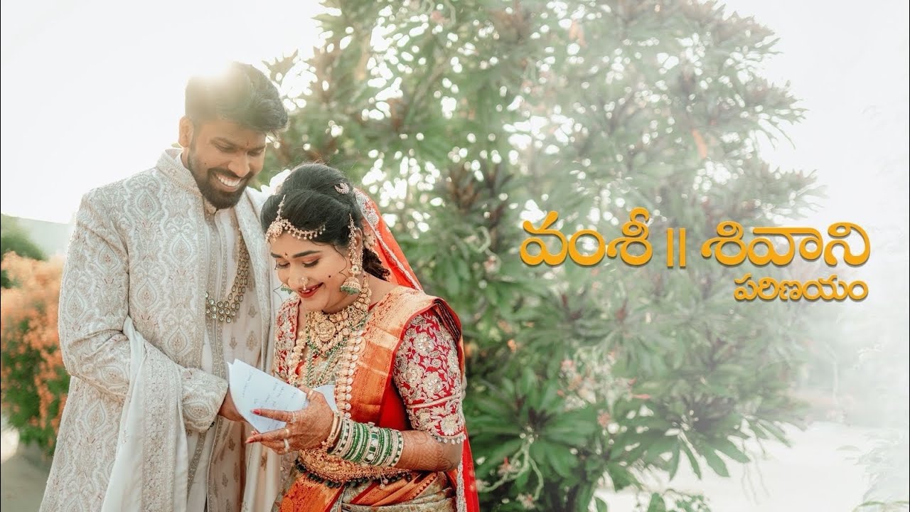 VAMSHI & SHIVANI | CINEMATIC WEDDING FILM | 4K | HYDERABAD  