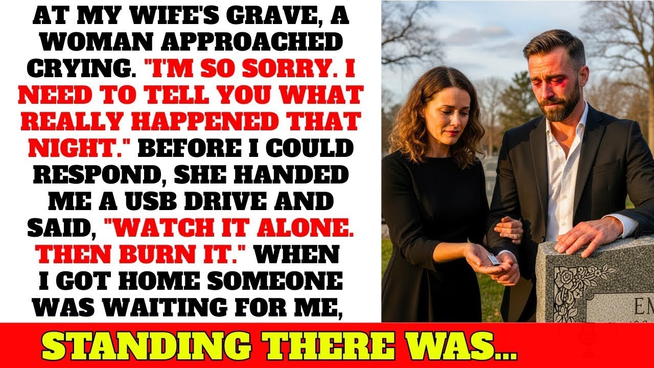 At My Wife's Grave A Stranger Said 