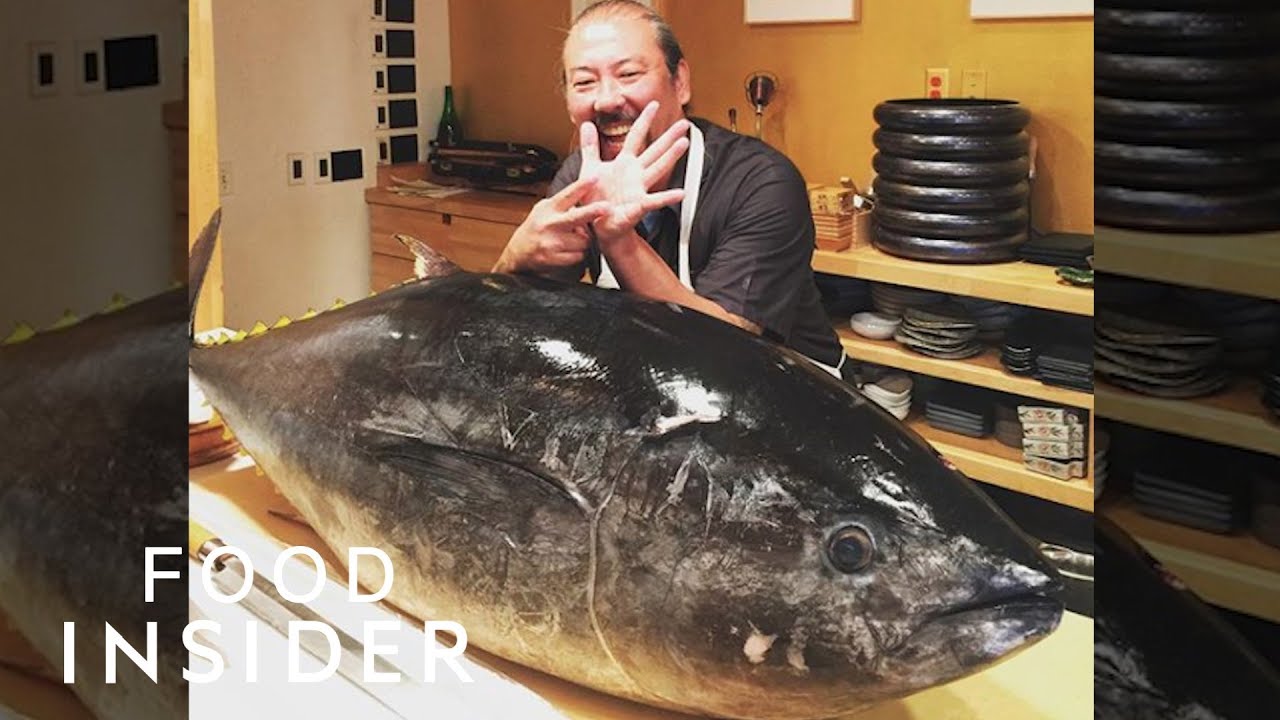 Watch A Chef Break Down A 250-Pound Tuna