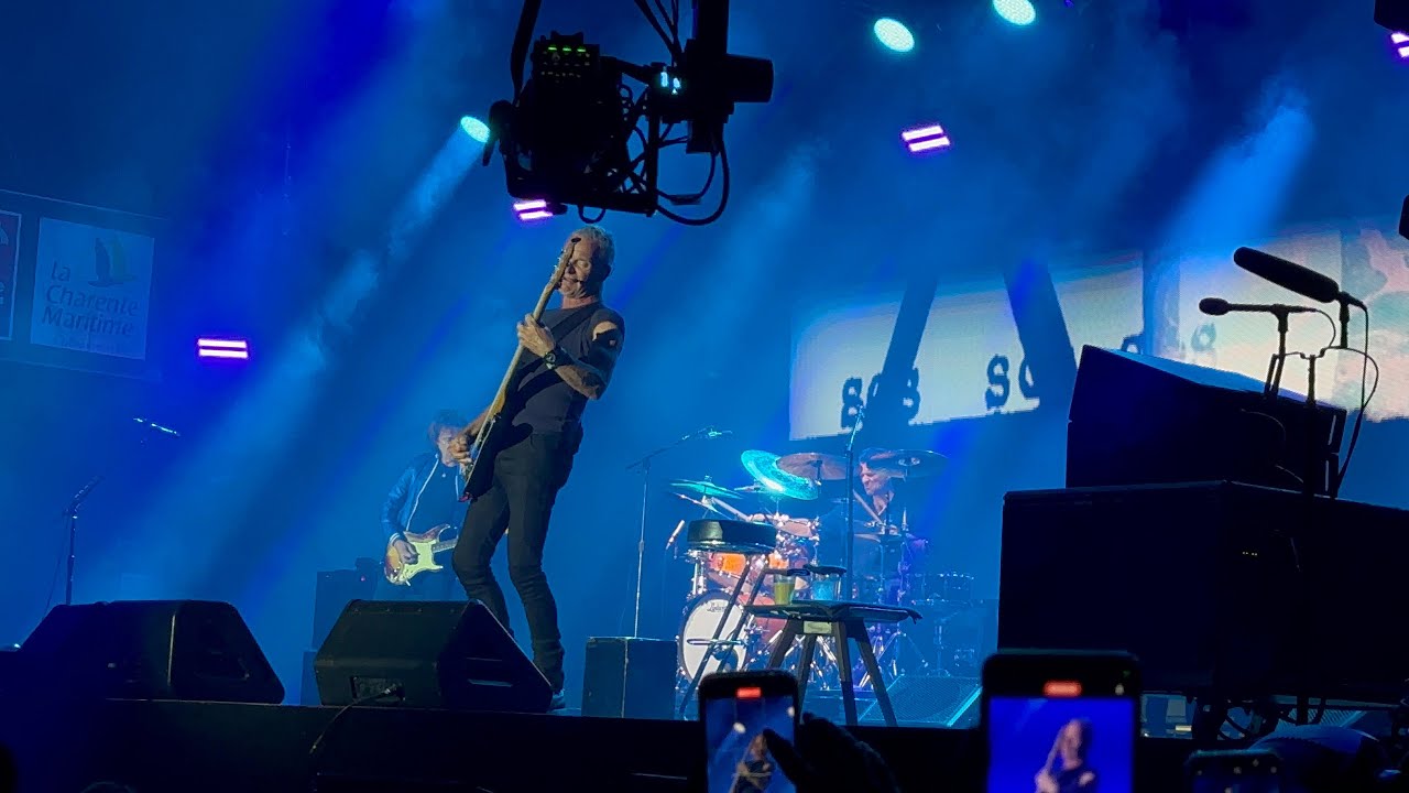 Entrée de Sting + Message in a bottle ( FrancoFolies La Rochelle 2024 )