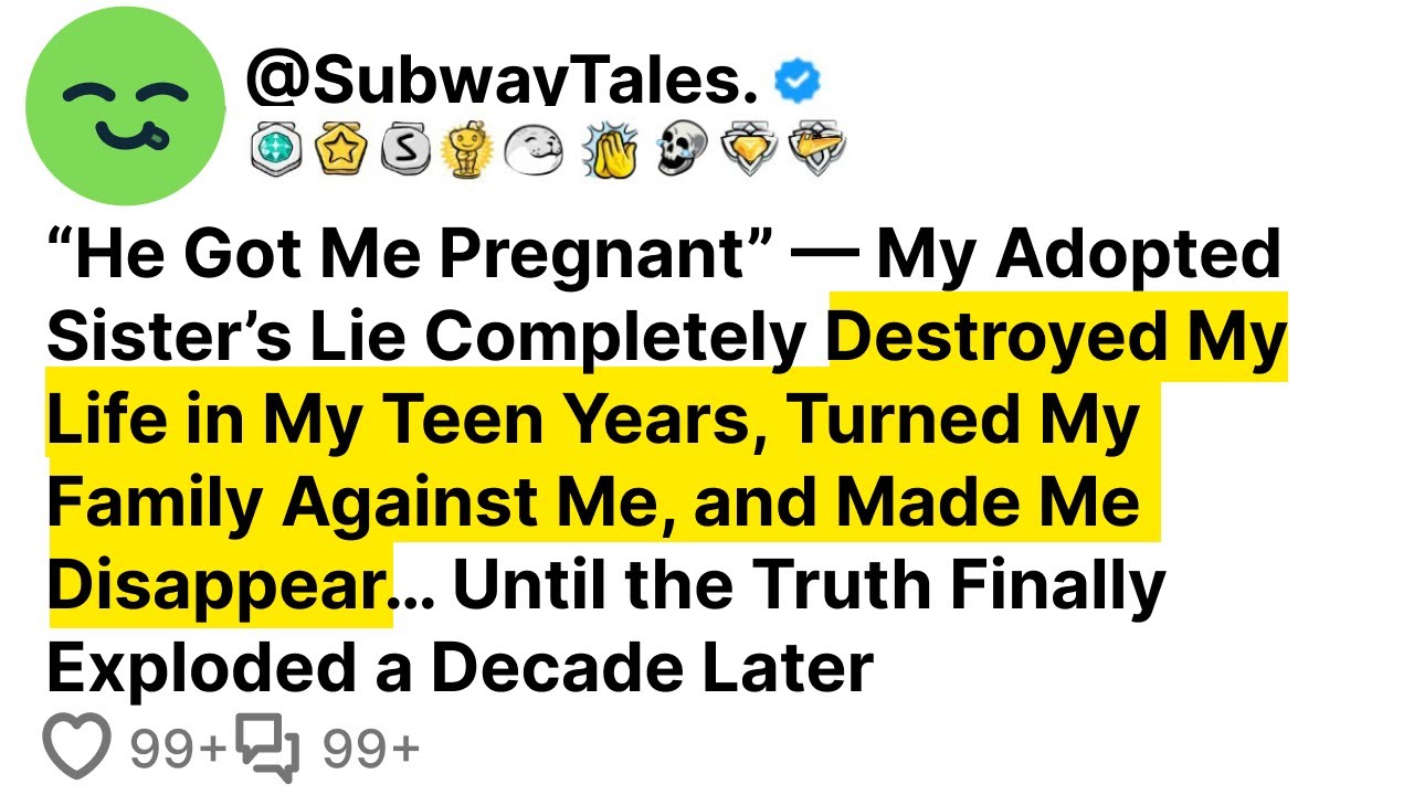 He Got Me Pregnant” — My Adopted Sister’s Lie Completely Destroyed My Life in My Teen Years...