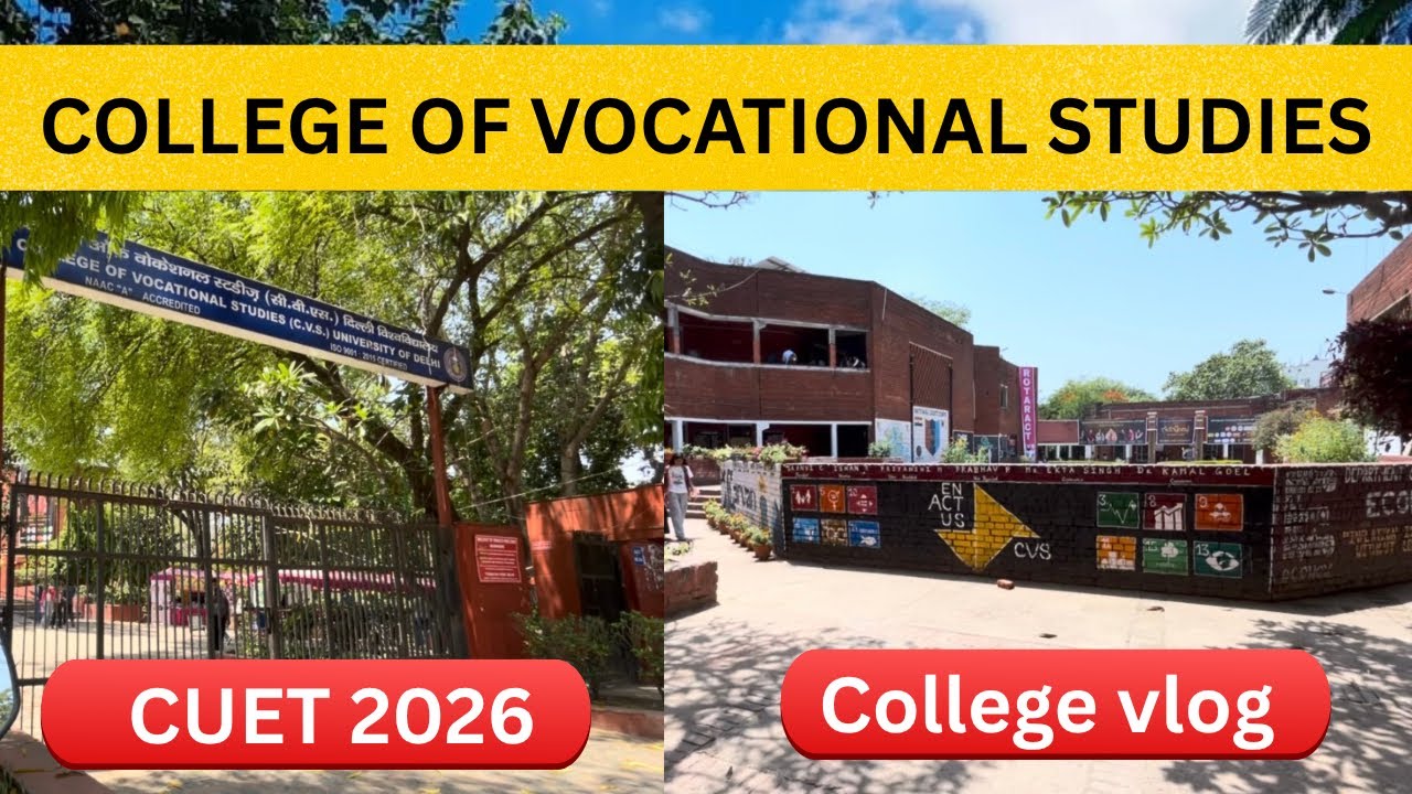 College of vocational studies Cuet 2026, College tour. Delhi university #delhiuniversity #college 
