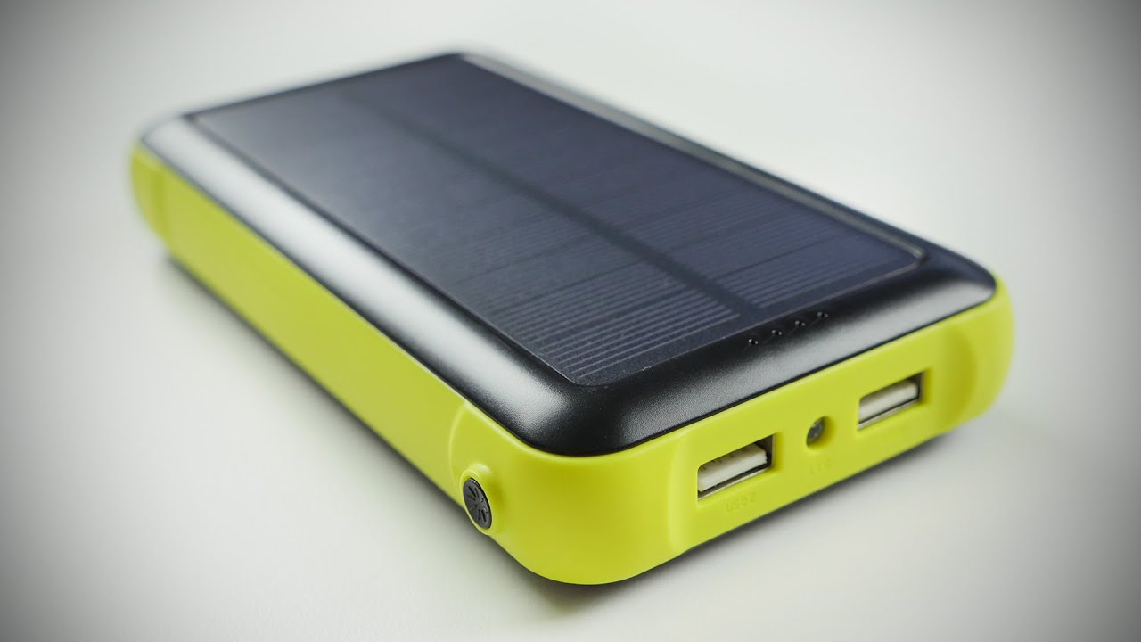 Solar Powered Battery Pack! (ZeroLemon SolarJuice)