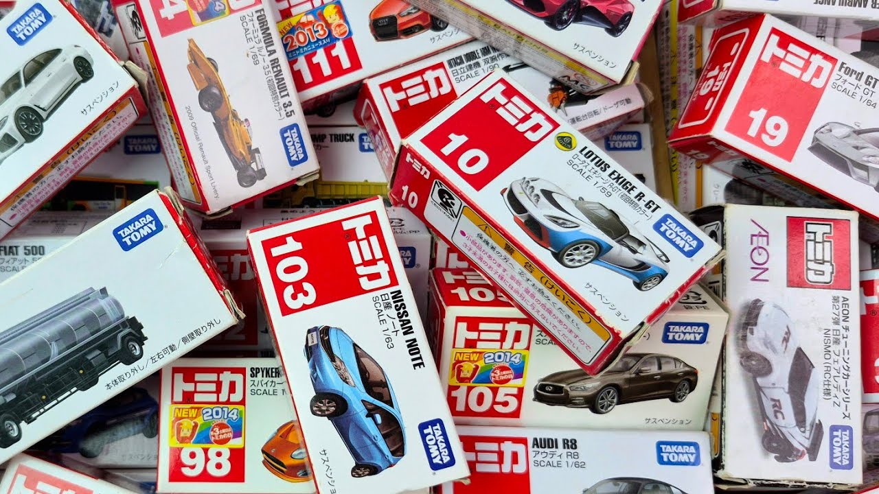 ASMR トミカ | トミカのベストコレクションを動画 でまとめました - Tomica Long Vehicle, Fire truck Department