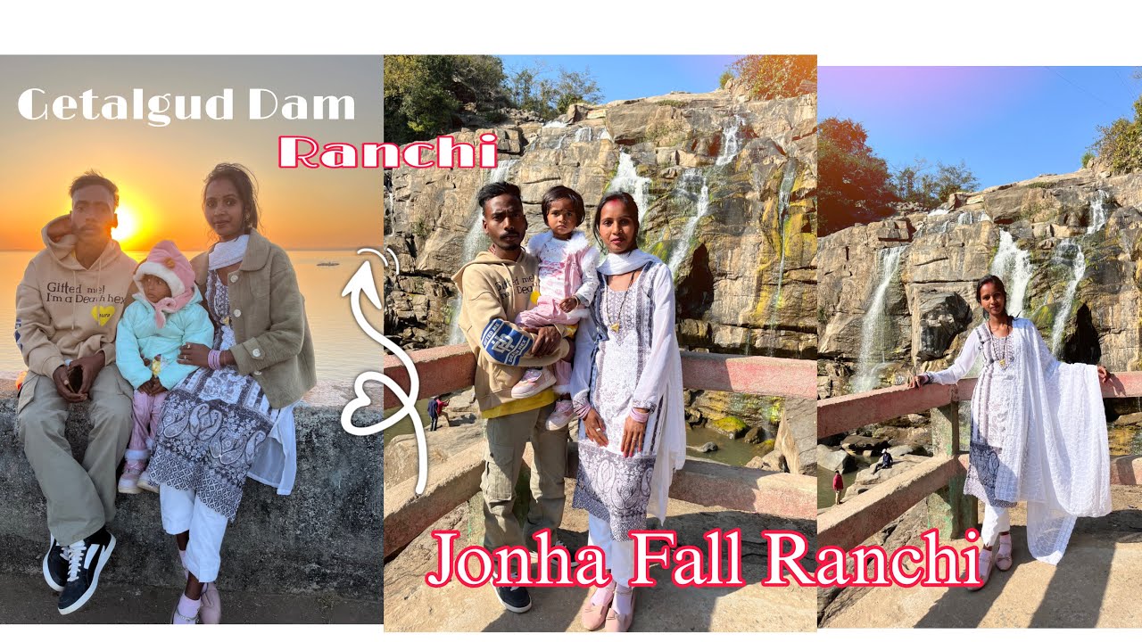 Jonha Falls Ranchi || Getalgud Dam Ranchi || Anjali Bhengra Vlog 