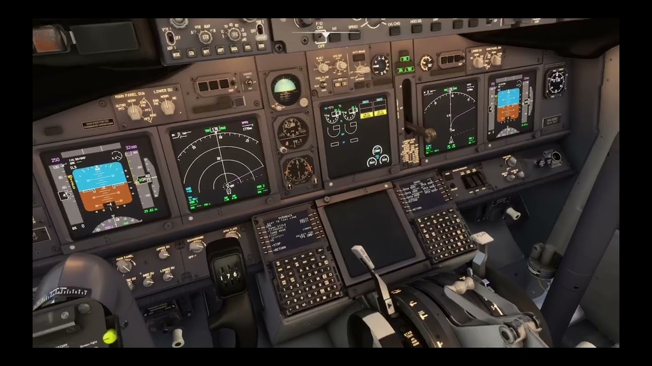 Qantas b737-800 pushback accident and return to gate Microsoft Flight Simulator 