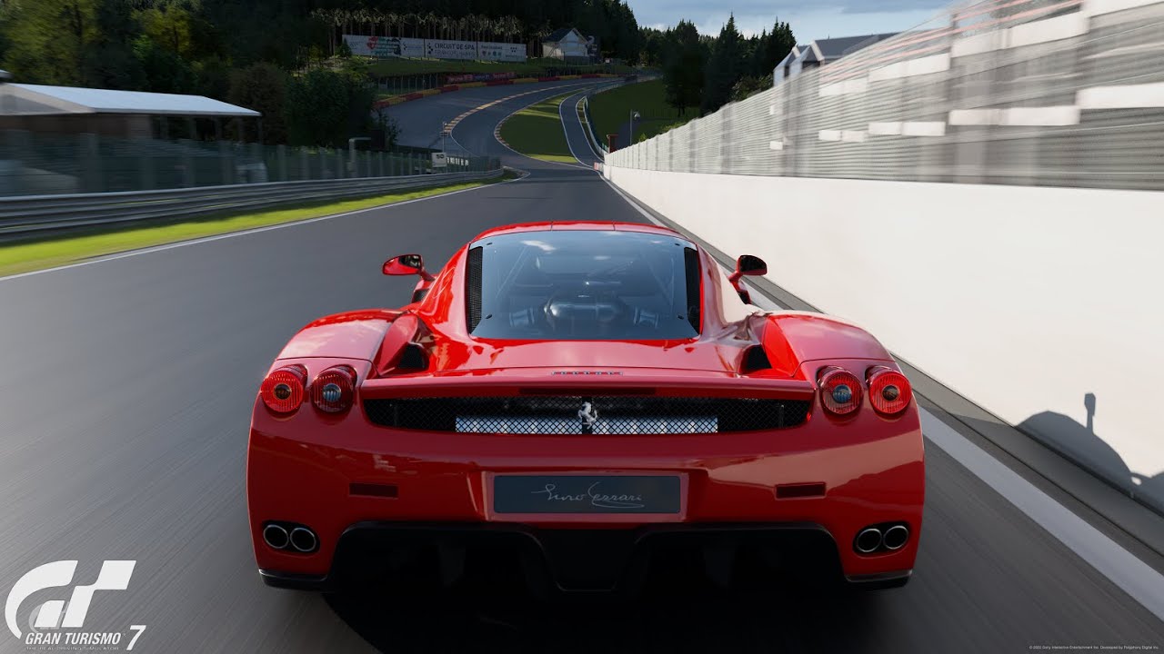 Gran Turismo 7 | Ferrari Enzo 2002 - Circuit de Spa-Francorchamps [4K PS5]