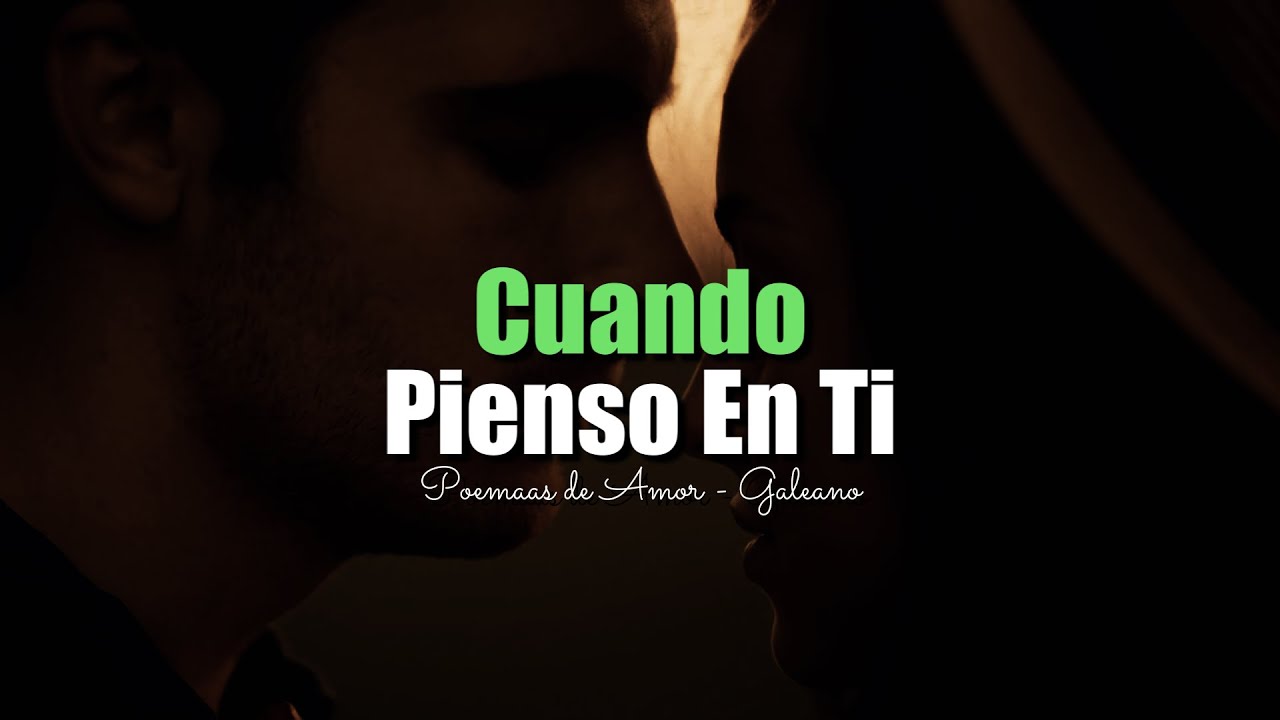 Esto Me Pasa Cuando Pienso En Ti | Poemas de Amor