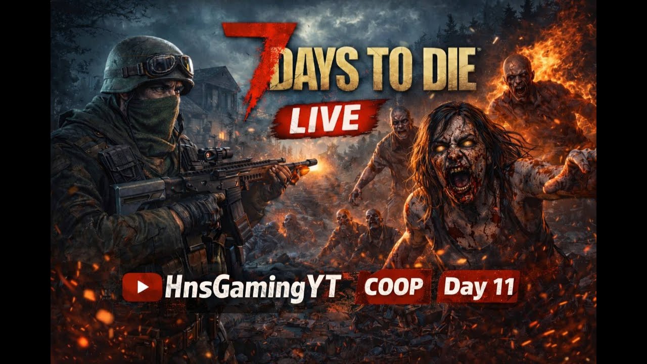 Akhirnya Tiba Di Desert !! | LIVE 🔴 7 DAYS TO DIE v2.5 INDONESIA 2026 COOP #Day11