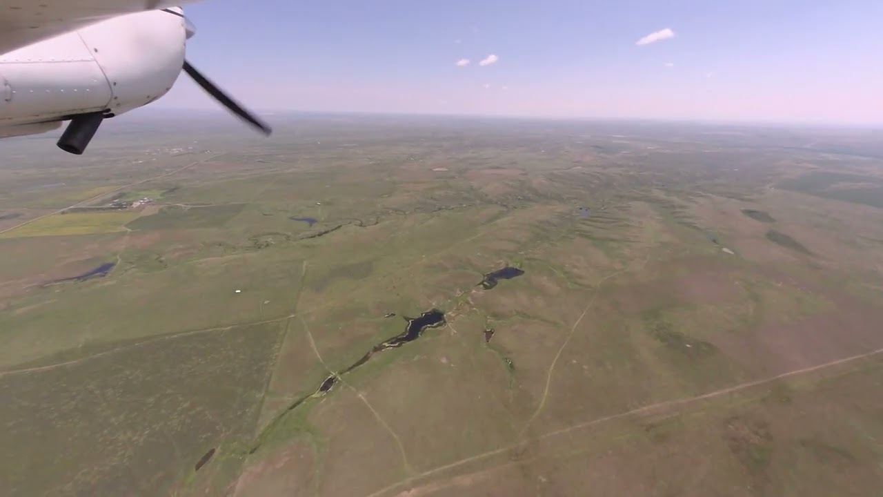 Flight over Badlands, July 1, 2023