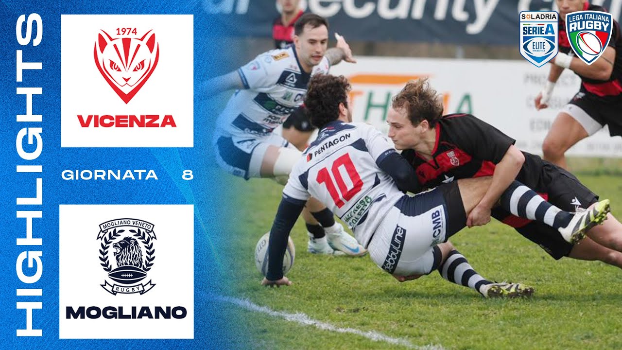 VICENZA - MOGLIANO | Giornata 8 | SOLADRIA Serie A Elite | Highlights