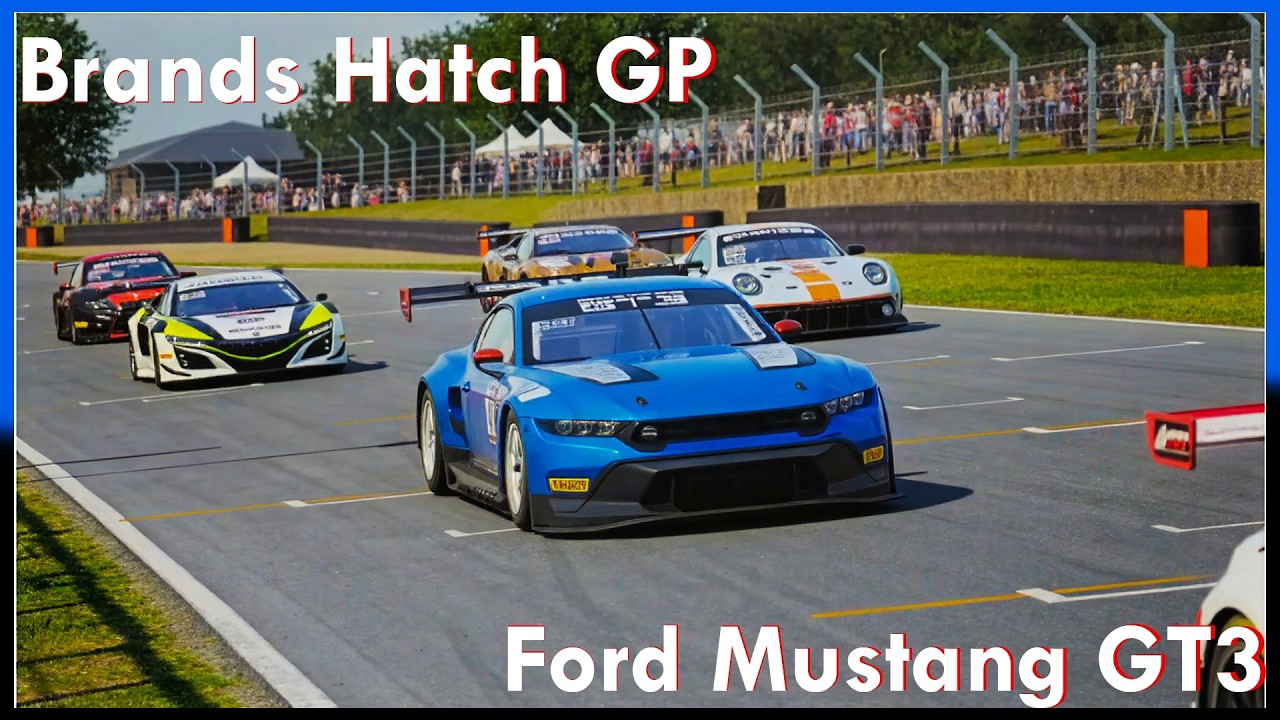 GTR went flying at Brands Hatch