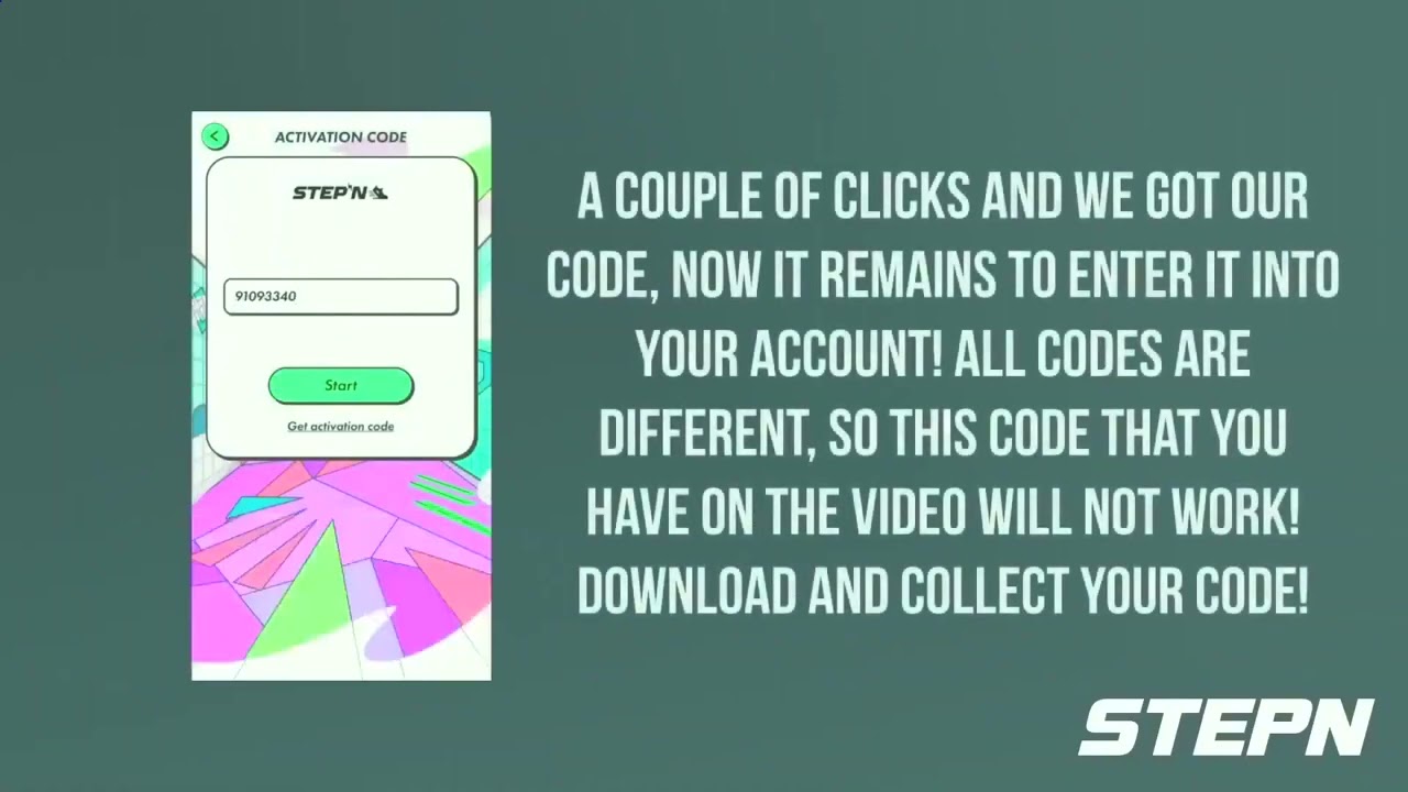 FREE STEPN ACTIVATION CODE GENERATOR TUTORIAL