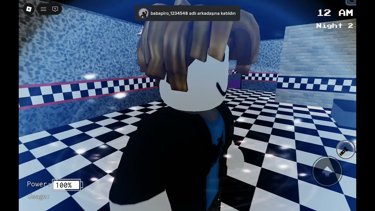 Arkadaşımla fnaf oynadık roblox (fnaf multiplayer)