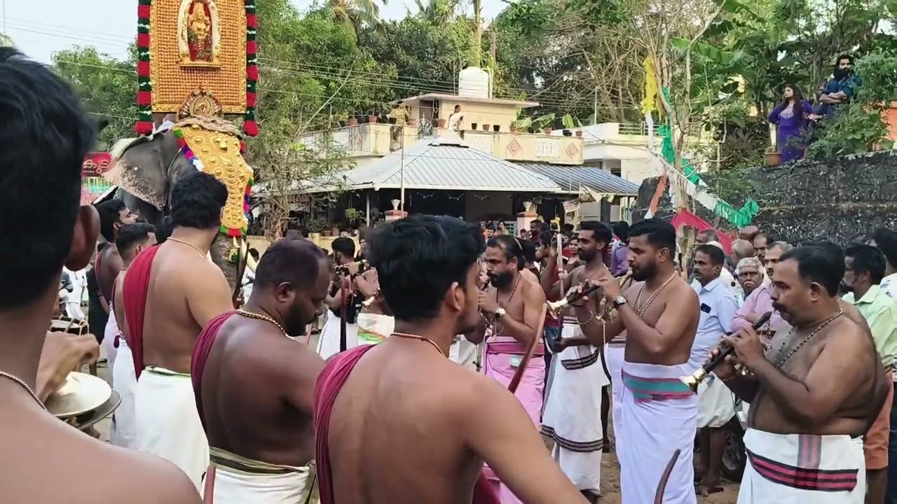പഞ്ചവാദ്യം @ആറ്റൂർ ഭഗവതി ക്ഷേത്രം നിറമാല ചേലക്കര 27/12/2025 #panjavadyam #temple  #festival
